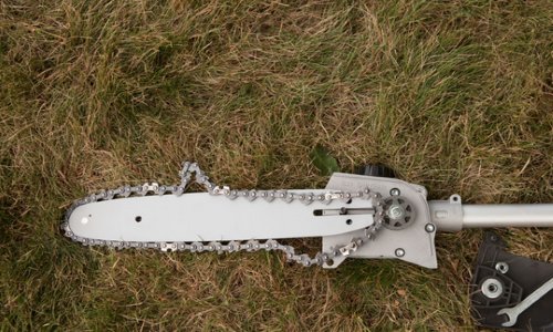 how to tighten the chainsaw chain