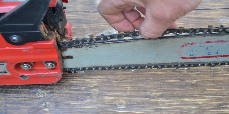 how to measure a chainsaw chain